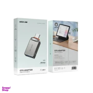 تبدیل USB-A به Type-C گرین لاین Green Lion مدل GNOTGACTAGY