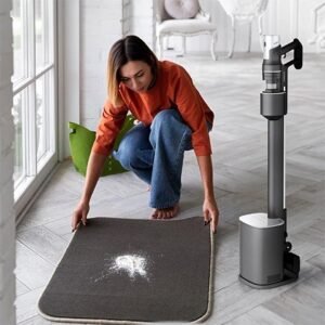 جارو شارژی پاورولوژی مدل PPBCHA54 با مخزن تخلیه خودکار