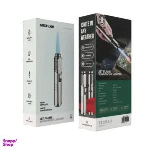 فندک اتمی ضد باد گرین لاین مدل Jet Flame