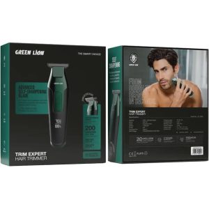 ماشین اصلاح گرین لاین مدل Trim Expert با تیغه استیل ضد زنگ و ضد آب