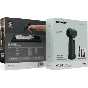 جت فن و جاروبرقی گرین لاین مدل GNAIRMBLW90BK