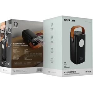 پاوربانک گرین لاین مدل Hyper Core 60 ظرفیت 60000 میلی آمپر ساعت