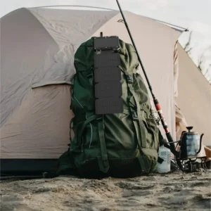 پاور بانک 20 وات گرین لاین مدل Solar 5-Panel ظریت 20000 میلی آمپر ساعت