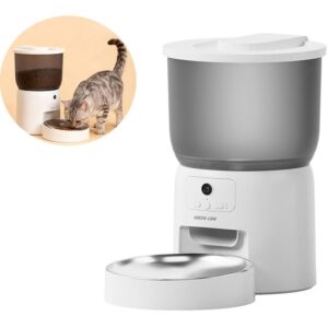ظرف غذا گربه و سگ هوشمند دوربین دار گرین لاین Green Lion Smart Pet Feeder