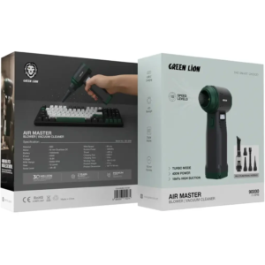 جت فن و جاروبرقی گرین لاین مدل GNAIRMBLW90BK