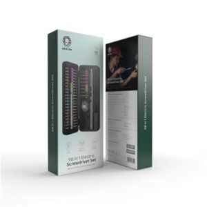 کیت پیچ گوشتی شارژی گرین لاین مدل GN58IN1ELSDBK