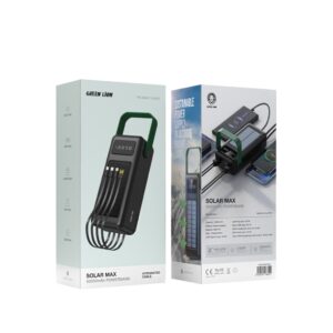 پاوربانک خورشیدی گرین مدل Solar Max ظرفیت ۸۰ هزار میلی آمپر