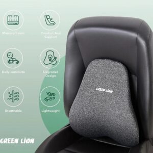 پشتی کمری طبی گرین لاین مدل GNMESEATCSNBK