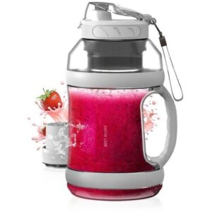 مخلوط کن شارژی گرین لاین شش تیغه مدل Mega Pro ظرفیت ۲ لیتر