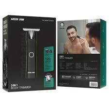 ماشین اصلاح بدن گرین لاین مدل GN3N1TRTMR ضد آب با تکنولوژی برش مستقیم