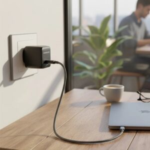 شارژر دیواری پاورولوژی مدل QX 45W ظرفیت ۴۵ وات