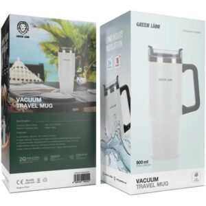 ماگ وکیوم مسافرتی گرین لاین Green Lion Vacuum Travel Mug 900 ML مدل 47819