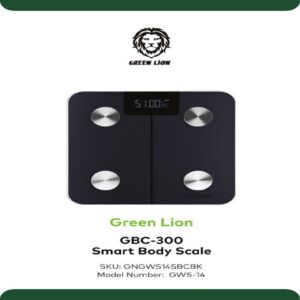 ترازو هوشمند گرین لاین مدل GBC-300 ظرفیت ۱۸۰ کیلوگرم
