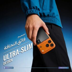 پاوربانک مگ‌سیف فوق باریک 5000 میلی‌آمپر مدل Tender پاورولوژی | Powerology Tender 5000mAh MagSafe Slim Power Bank