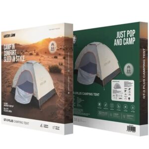 چادر مسافرتی گرین لاین مدل GT3-Plus ظرفیت ۳ نفر