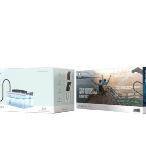 دوش مسافرتی گرین لاین مدل Bidet دارای مخزن