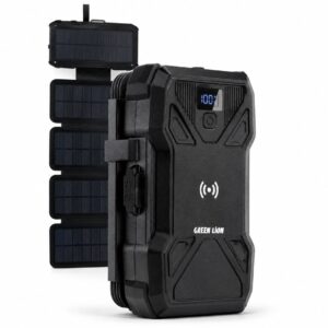 پاوربانک خورشیدی گرین لاین مدل Solar 5-Panel ظرفیت ۳۰ هزار میلی آمپر با شارژ سریع PD20W
